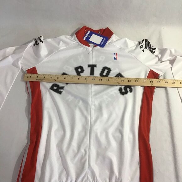 New NBA Toronto Raptors Long Sleeve Cycling Jersey - Picture 6 of 7